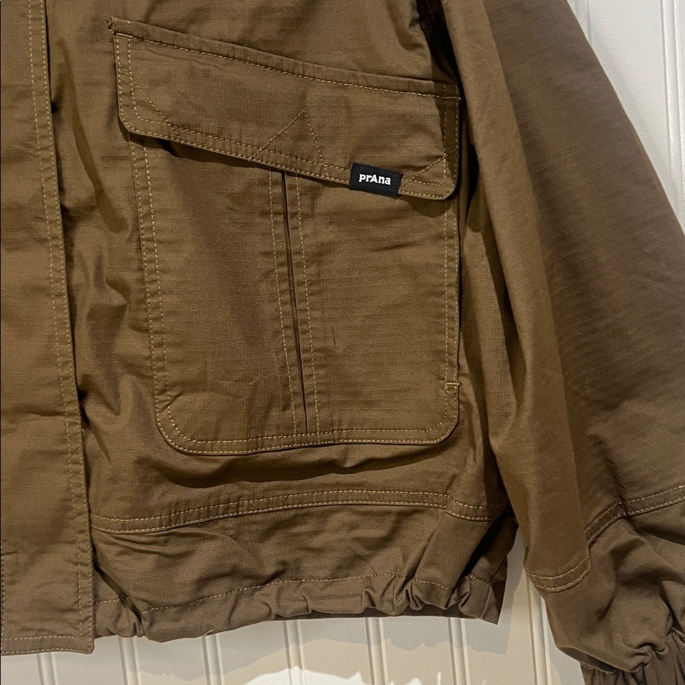 NWT PRANA Women’s palisades ripstop jacket Rich Earth Size Small - Picture 4 of 12
